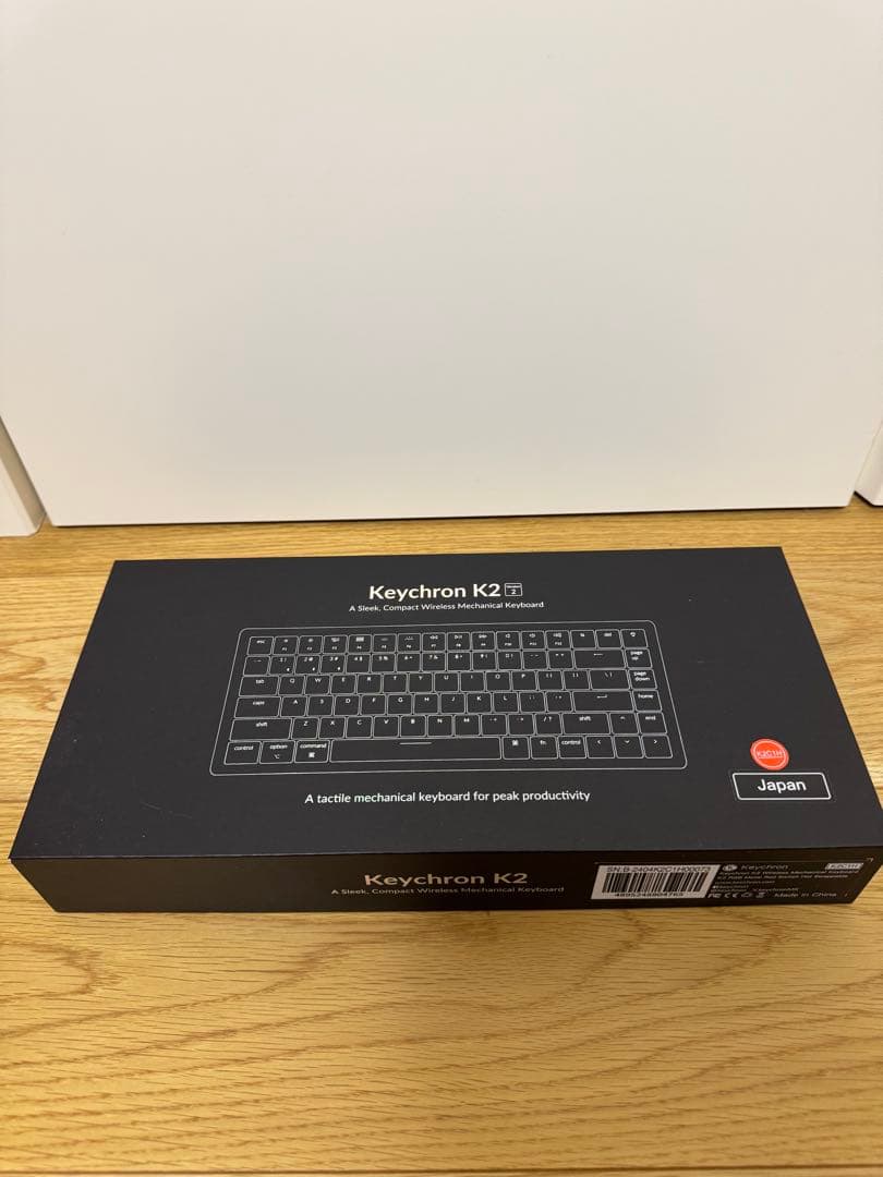 Keychron K2 Version2 赤軸 US配列（箱付き）