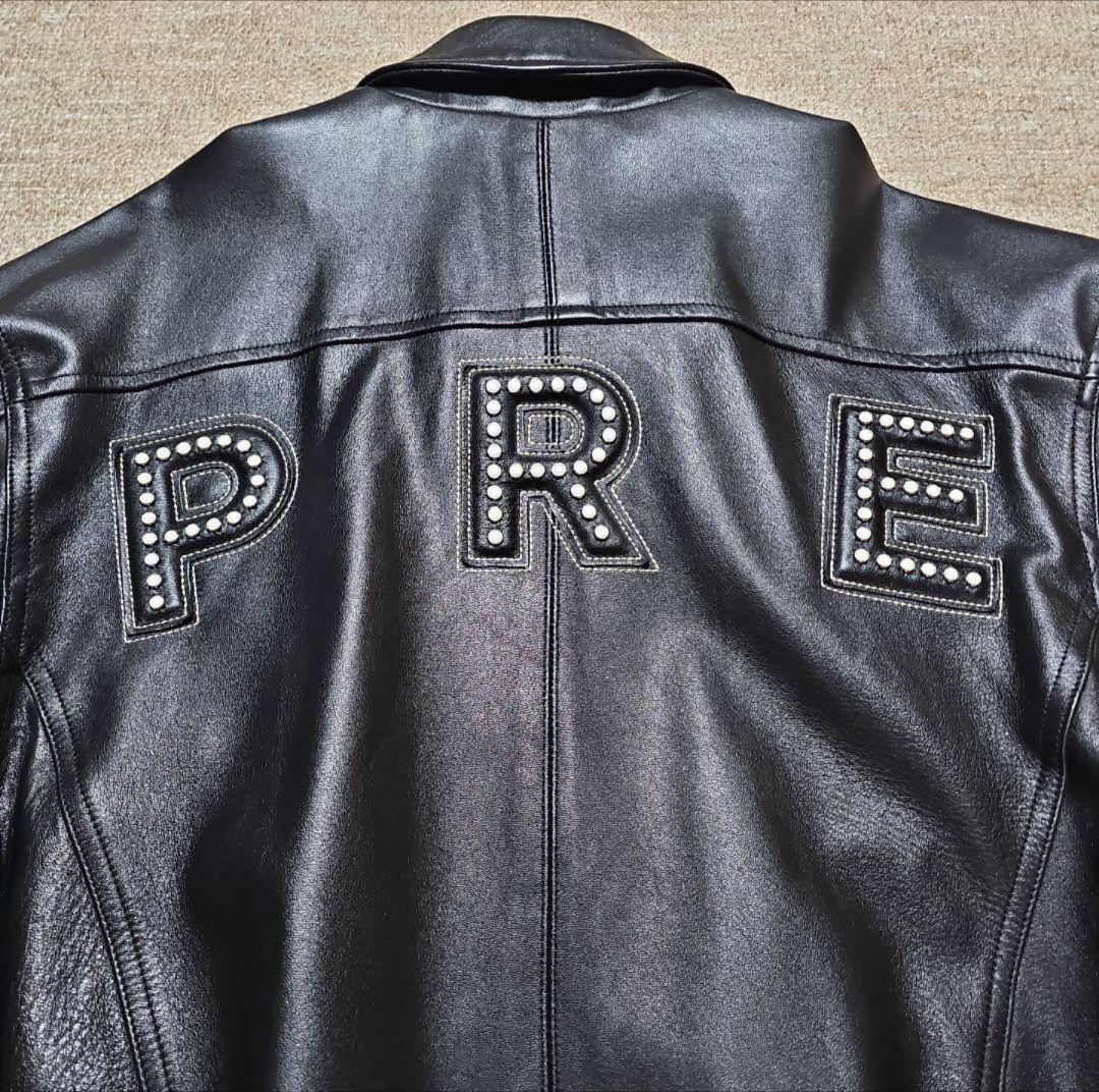 光*様 美品！希少！ Supreme シュプリーム レザージャケットブラック M