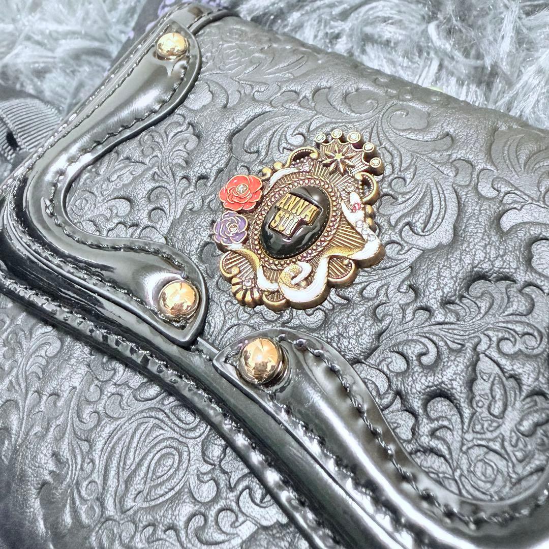 ANNA SUI セルパン-二つ折り口金財布