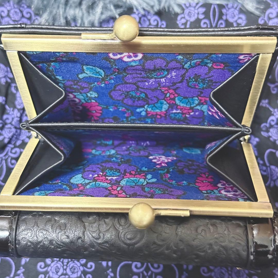 ANNA SUI セルパン-二つ折り口金財布