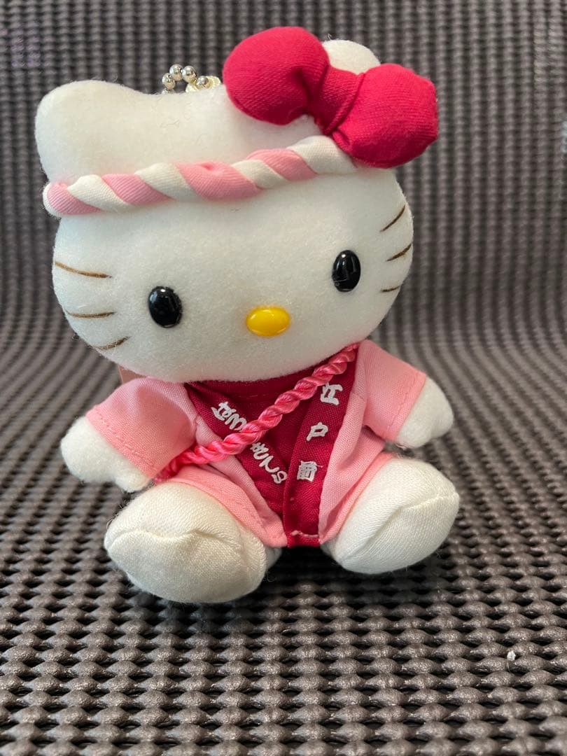 東京限定 ご当地 ハローキティ 江戸前 ぬいぐるみ