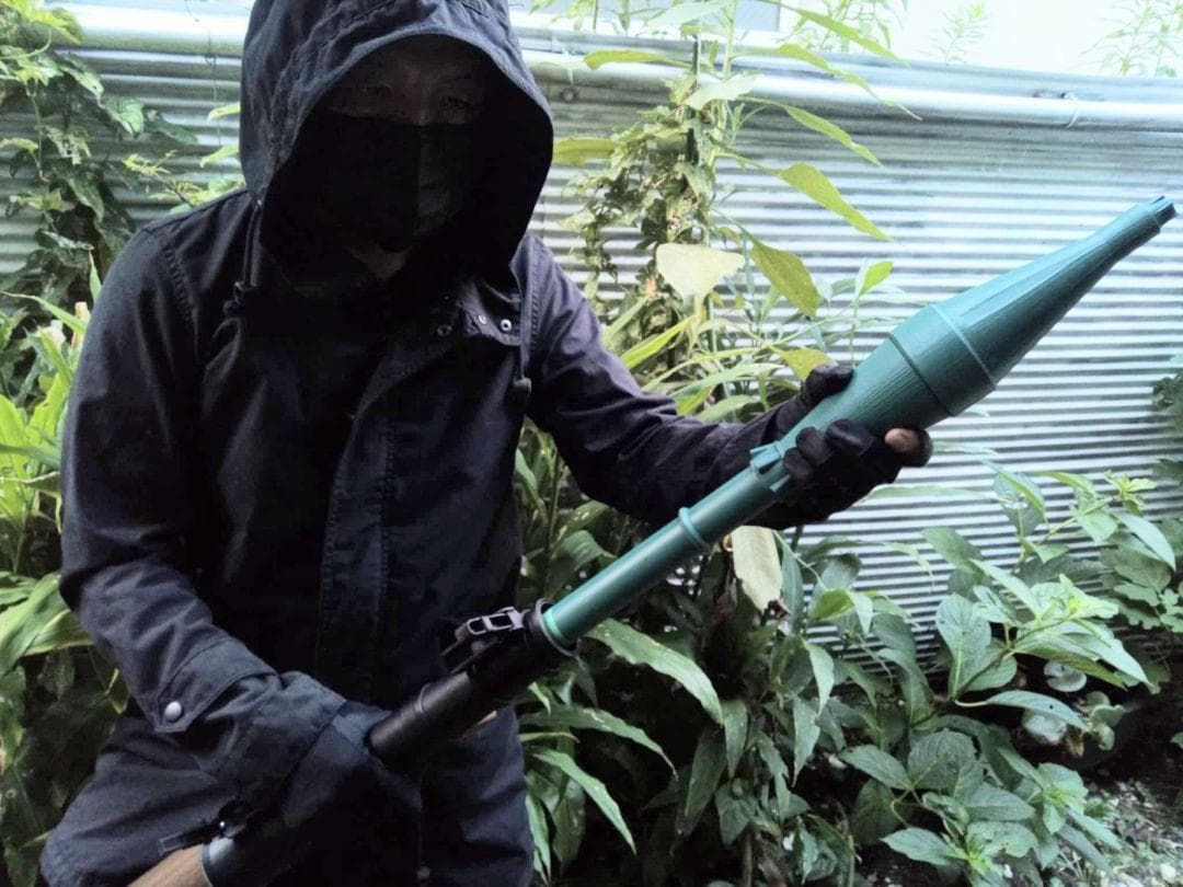 フルスクラッチ RPG-7 ロケットランチャー 3Dプリンター 成形 M