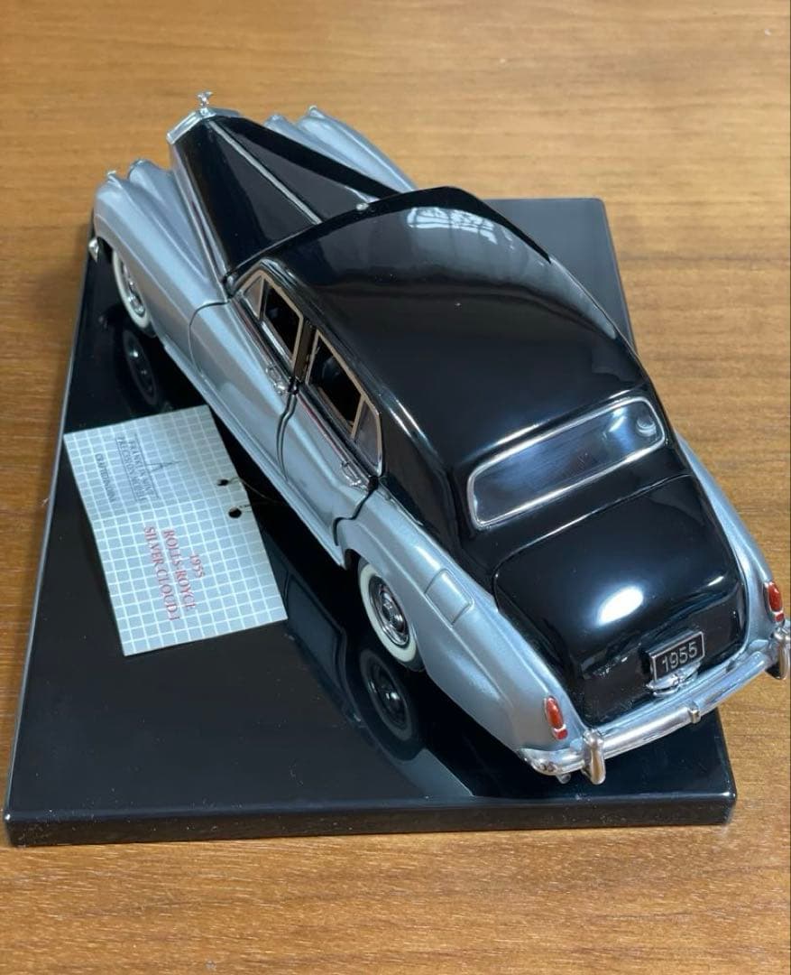 フランクリンミント製1955 ロールスロイス シルバー クラウド I 新品未使用