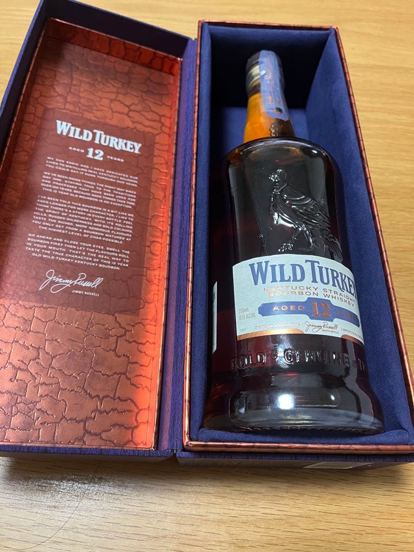 終売品 ワイルドターキー　12年