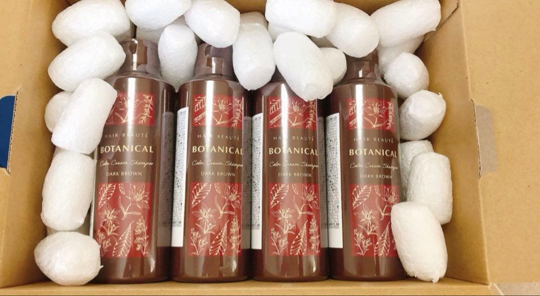 【新品未開封】ボタニカルカラークリームシャンプー 4本セット
