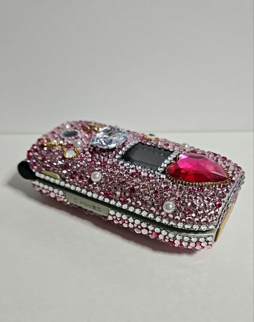 【ハート③】デコ電/平成レトロ/ガラケー/ギャル/GAL/キティ/凸電