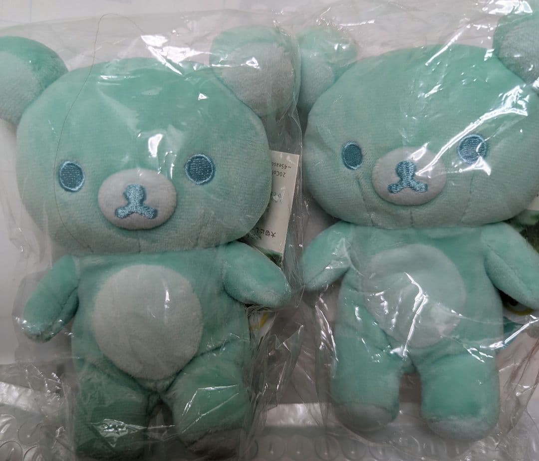 リラックマ 20 Colors ぬいぐるみ　やすらぎ ミント　2体