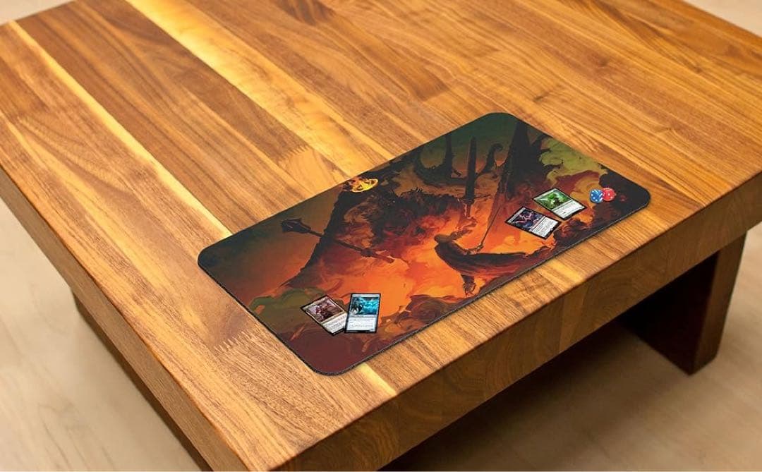 新品未使用　MTG ロードオブザリング　プレイマット　I am no man