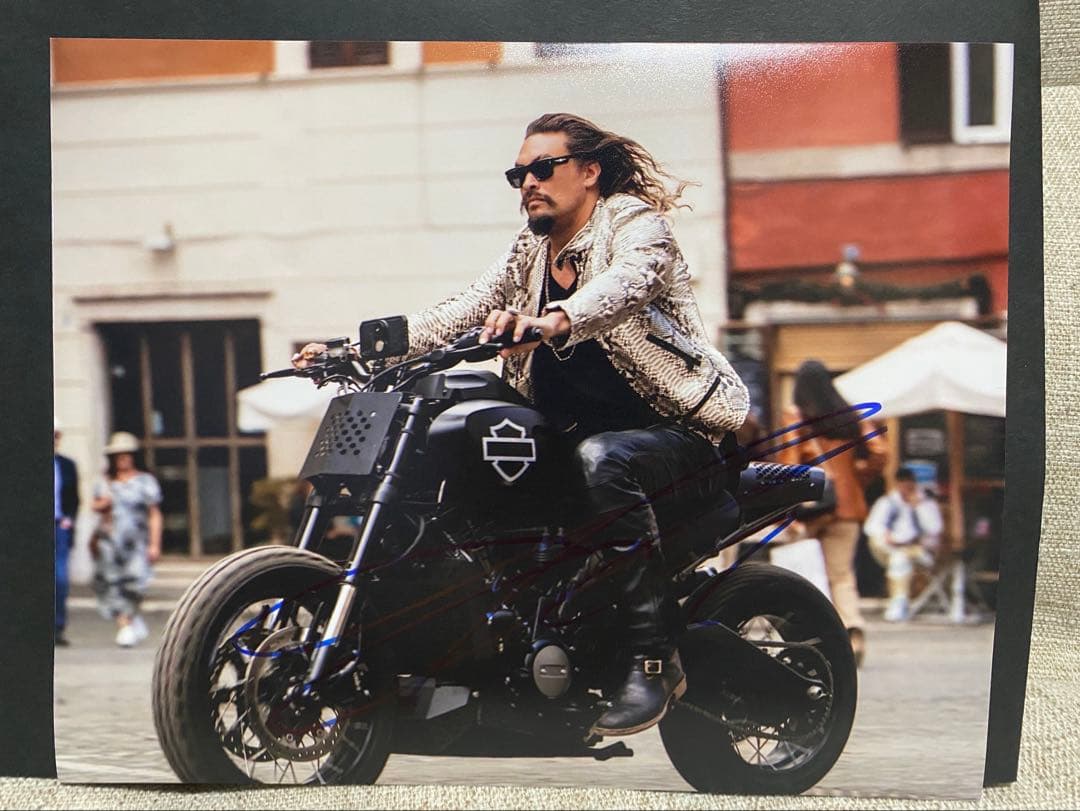 東京コミコン2024 くじ当選品 ジェイソン・モモア 直筆サインポートレート