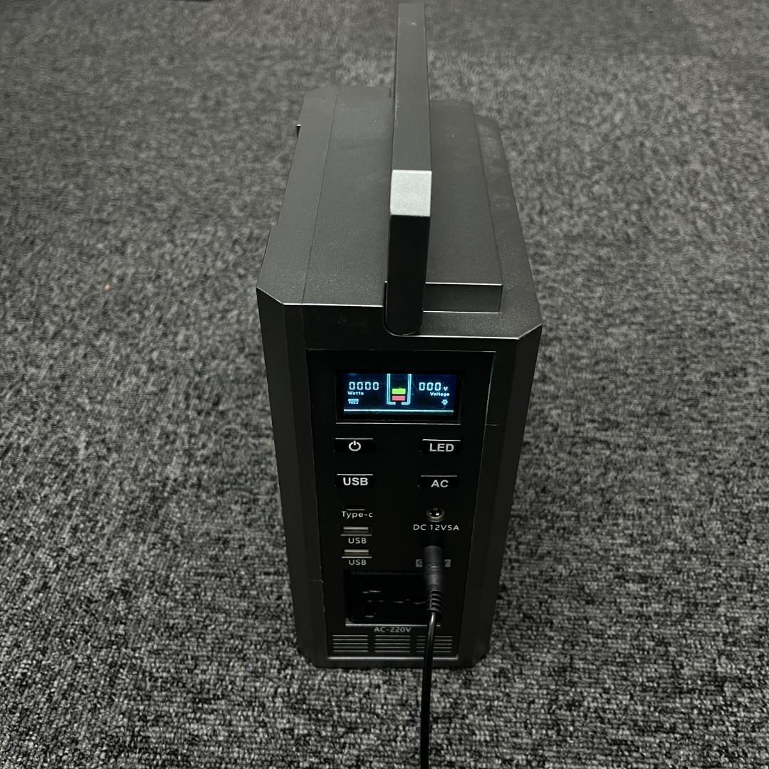 220V!ポータブル電源 300W　リン酸鉄リチウム（LFP）搭載　300Wh