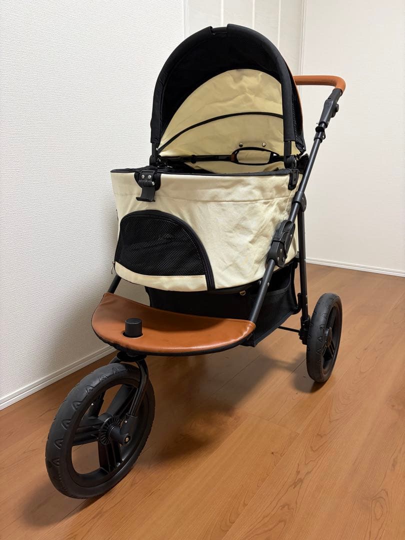 LuckyNavi 大型犬 中型犬 多頭 ペットカート 50kg耐荷重