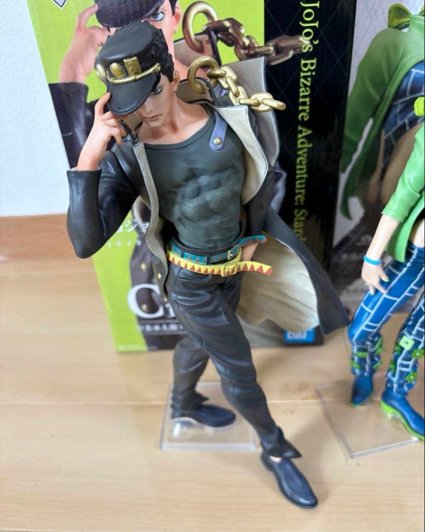 ジョジョの奇妙な冒険 一番くじ 承太郎 徐凛 2体セット