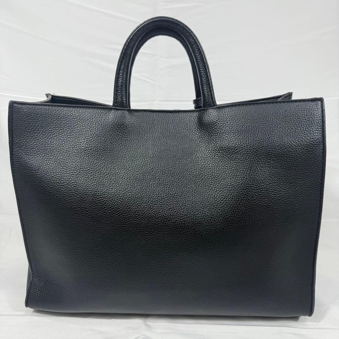 【極美品】スローブイエナ ハンド トートバッグ 底鋲 大容量 A4 2way 黒