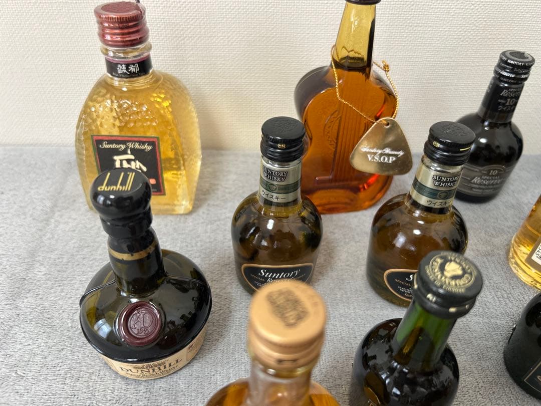 ウイスキー & ブランデー　ミニボトルセット