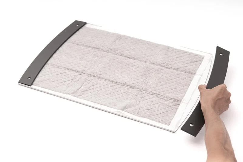 PECORO　トイレトレーワイド　カカオ　free stitch