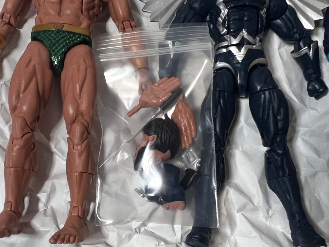 箱無し マーベルレジェンド 6体セット ブラックボルト ロキ ネイモア アメトイ