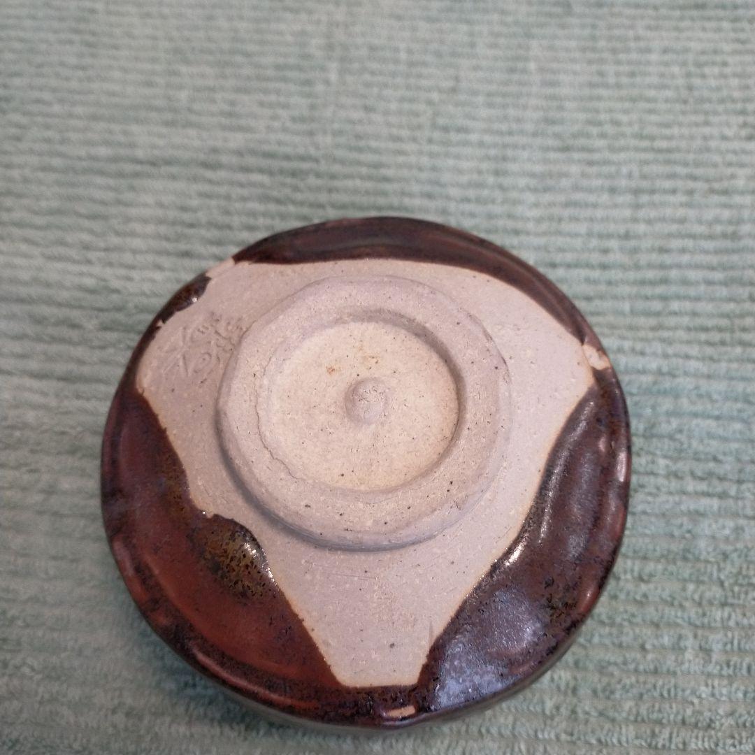 茶道具 瀬戸物 茶碗 加藤春鼎 作　直径12cm　高さ8cm