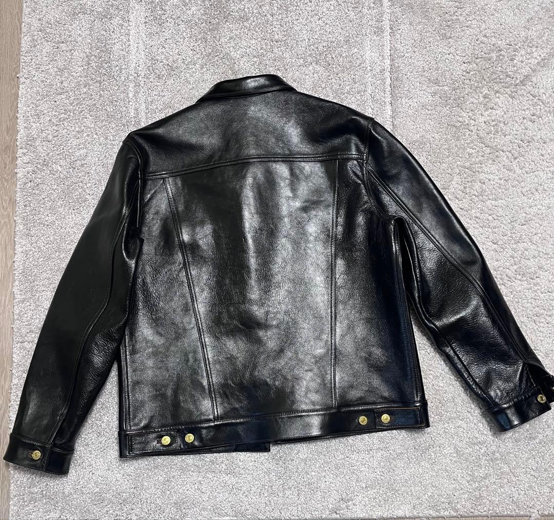 DOUBLE HELIX/ダブルヘリックス/ホースハイドレザー/大きサイズ48