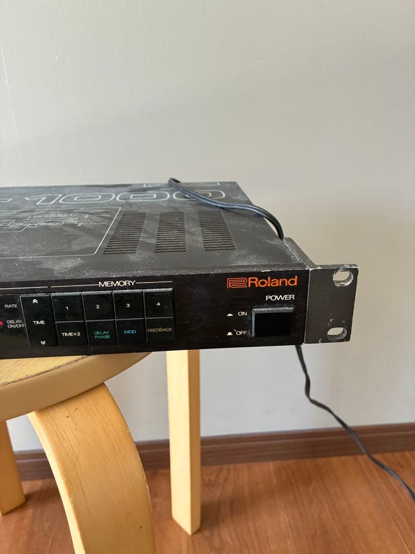 ローランドデジタルディレイ　SDE-1000 動作品　ビンテージ