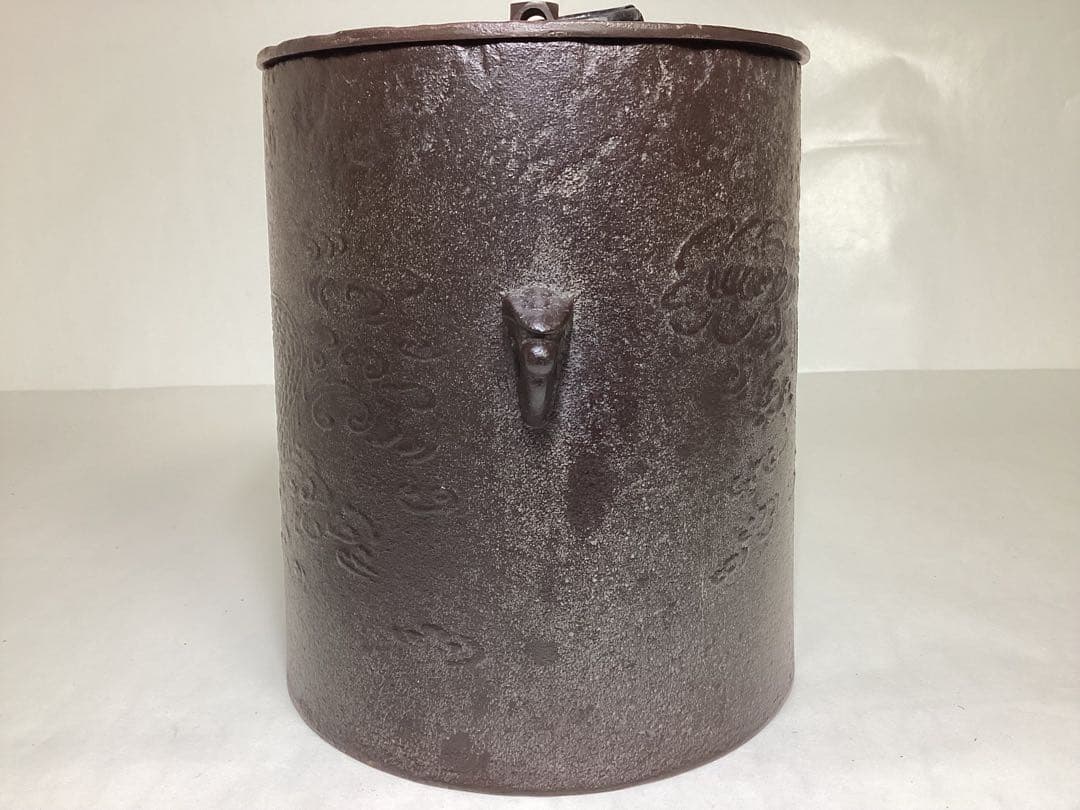 雲龍釜 高橋敬典 木箱入 茶道具 古物品