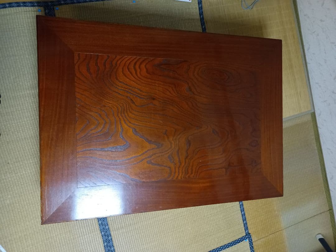 木製折りたたみ座卓 約84cm x 118cm