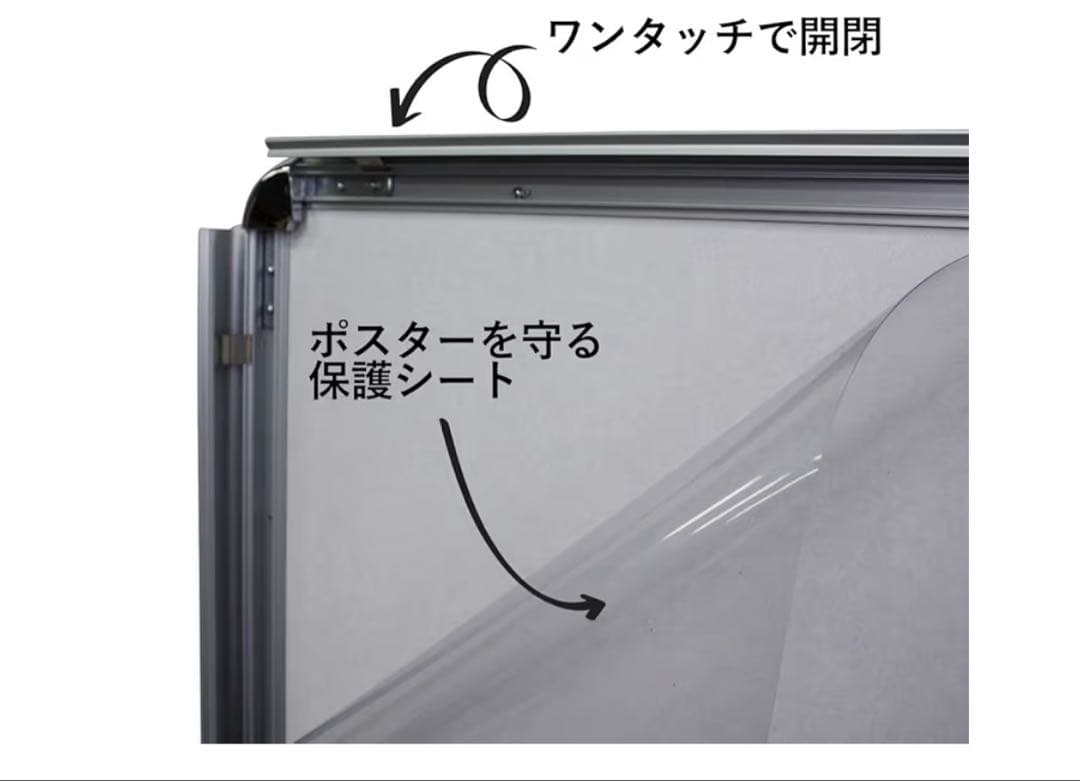 Hotdogger [B0サイズ] ポスターパネル　スタンド付き