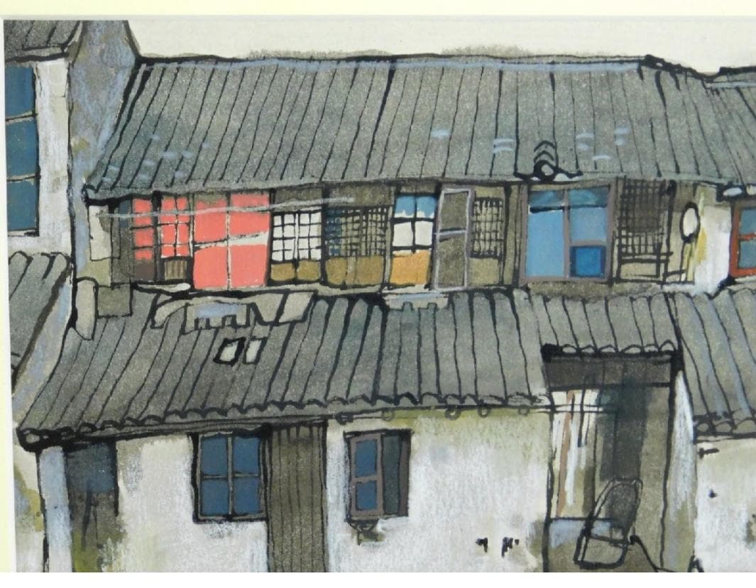 中国民家風景「同里」　巨匠　石田 歩 氏の秀作