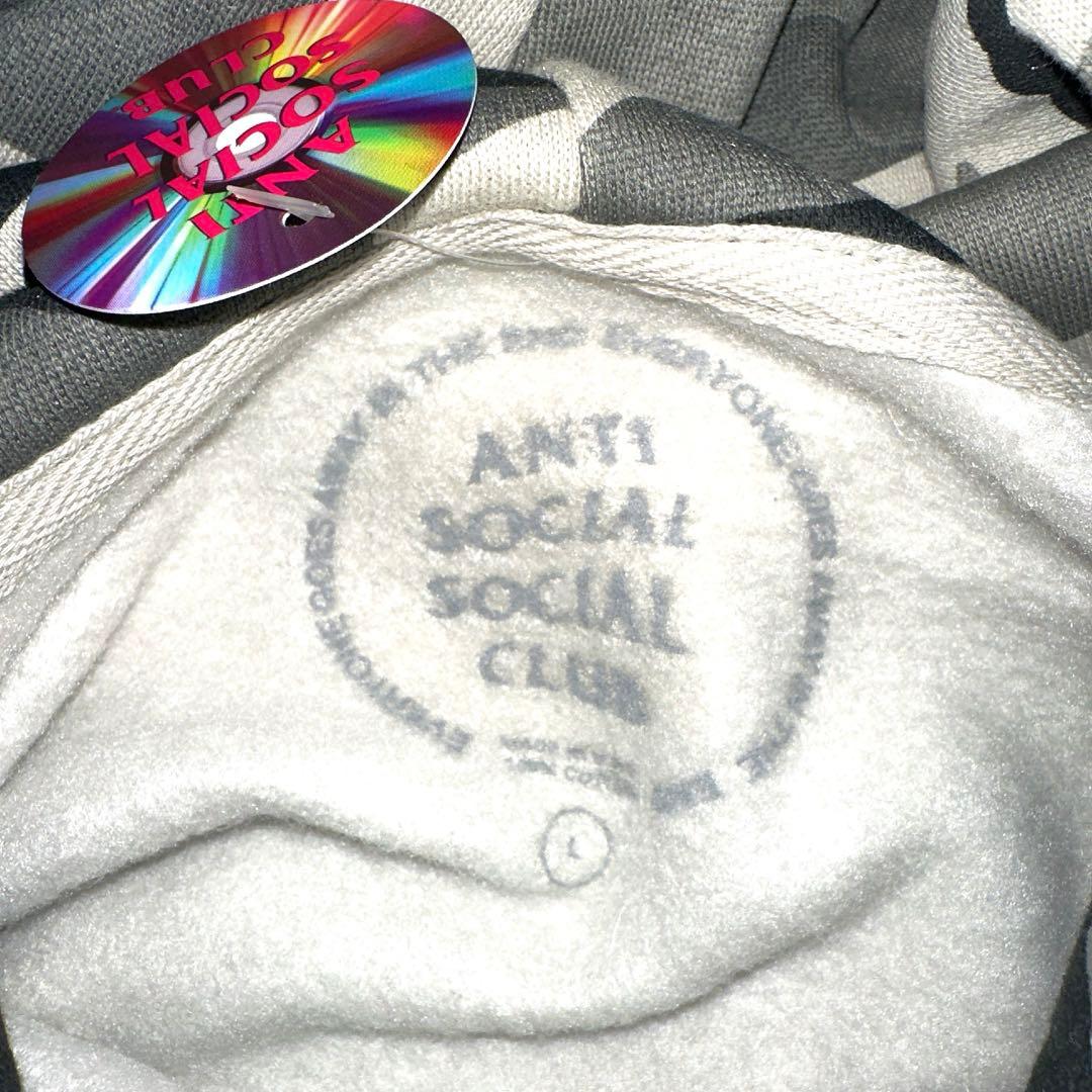 【激レア】Anti social social club迷彩パーカーASSC