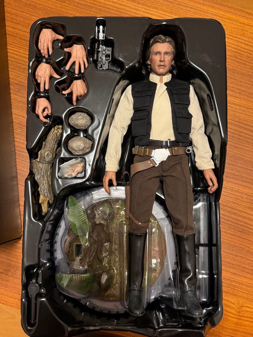 スターウォーズ ムービーマスターピース　ホットトイズ　ハン・ソロ　エピソード4