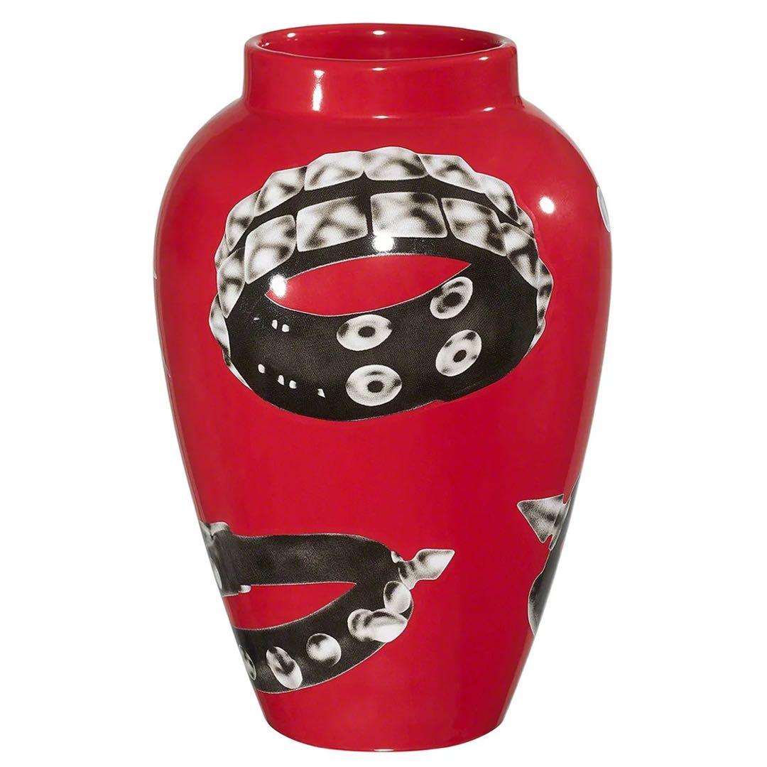 新品⭐︎Supreme Studded Collars Vase Red 花瓶赤