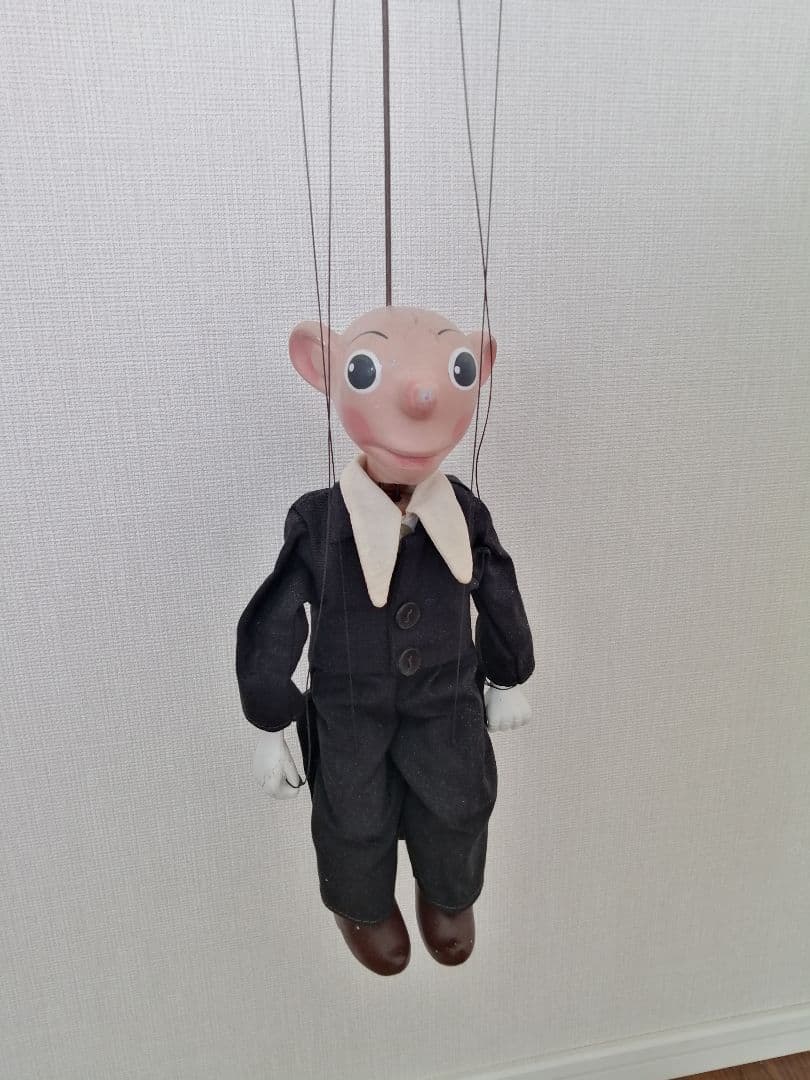 チェコ製　人形劇シュペイブル（Spejbl）の操り人形