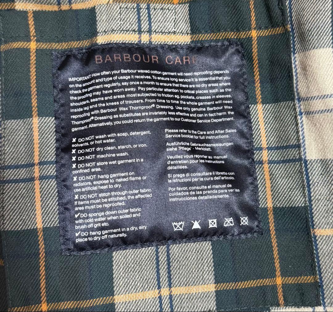Barbour BORDER ボーダー SL 36 美品