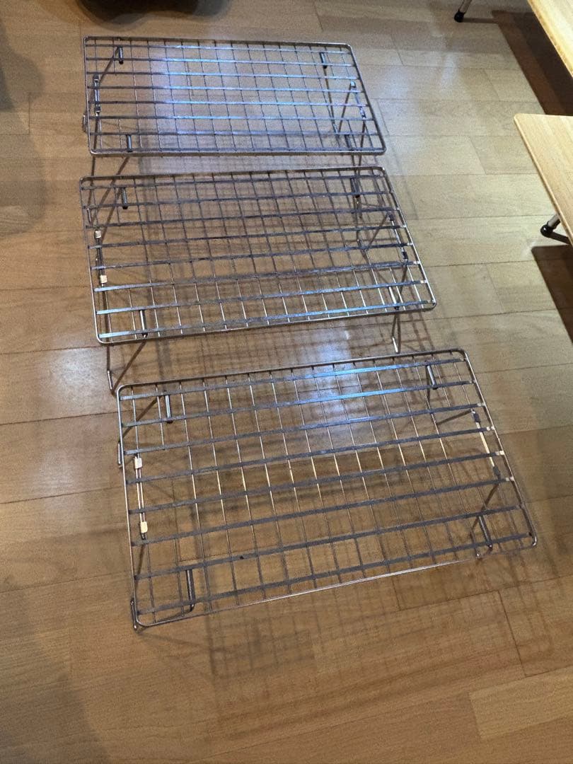 UNIFLAME フィールドラック シルバー 3点 コンベンションベルト2本