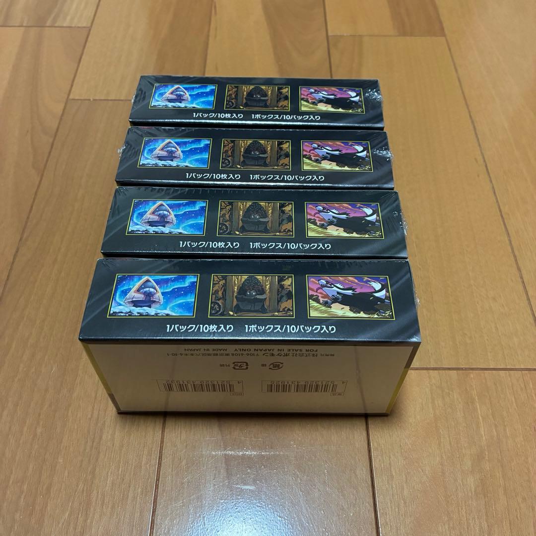 ポケモンカード　MEGA ドリームex 4BOX シュリンク付