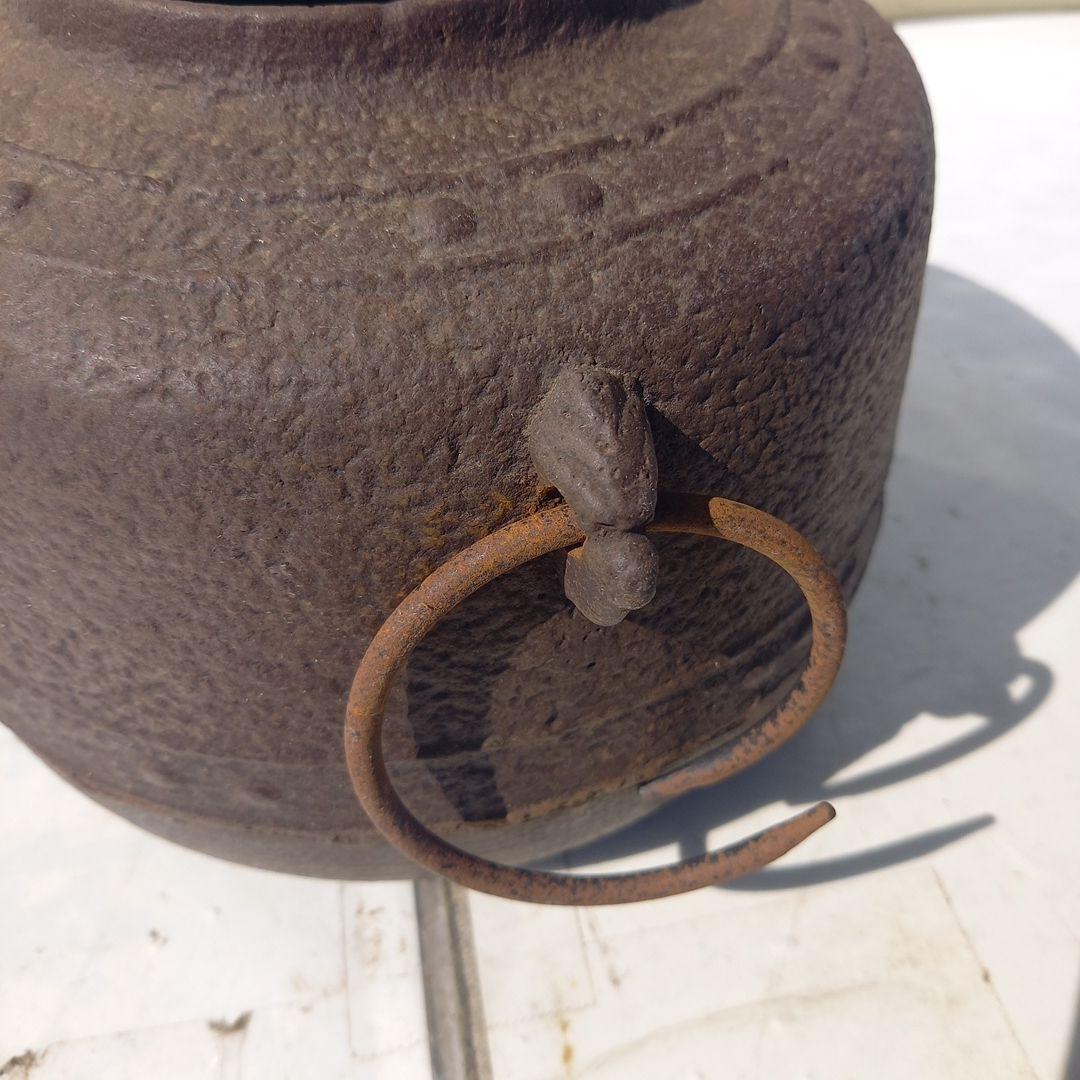 鋳鉄製 和風茶釜