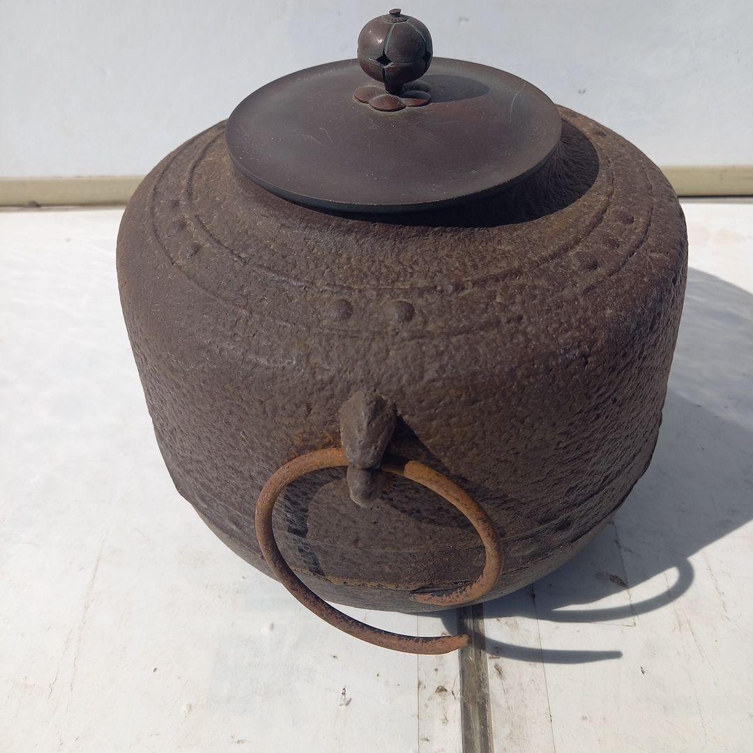 鋳鉄製 和風茶釜