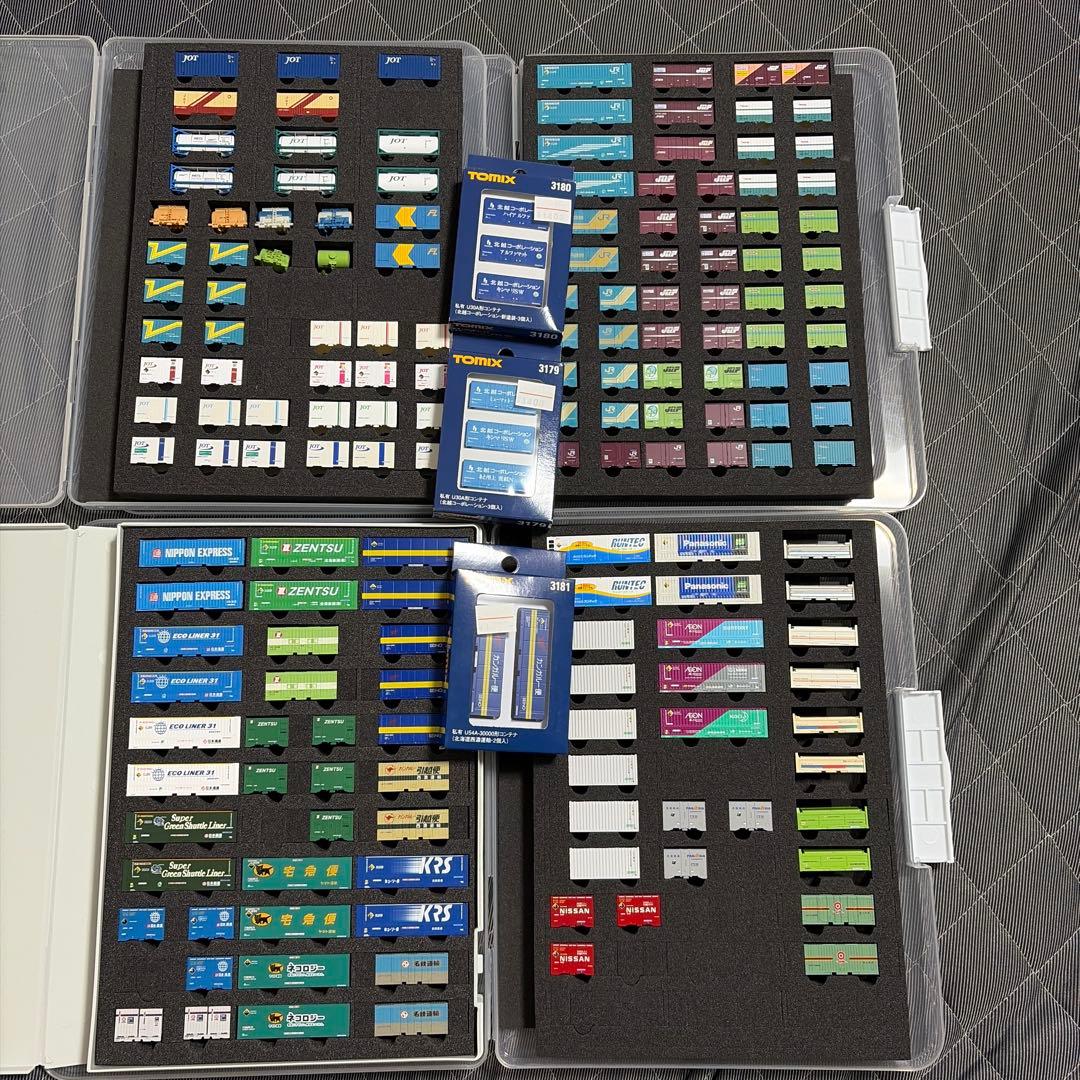 T*K様 TOMIX Nゲージ コンテナ　たくさん