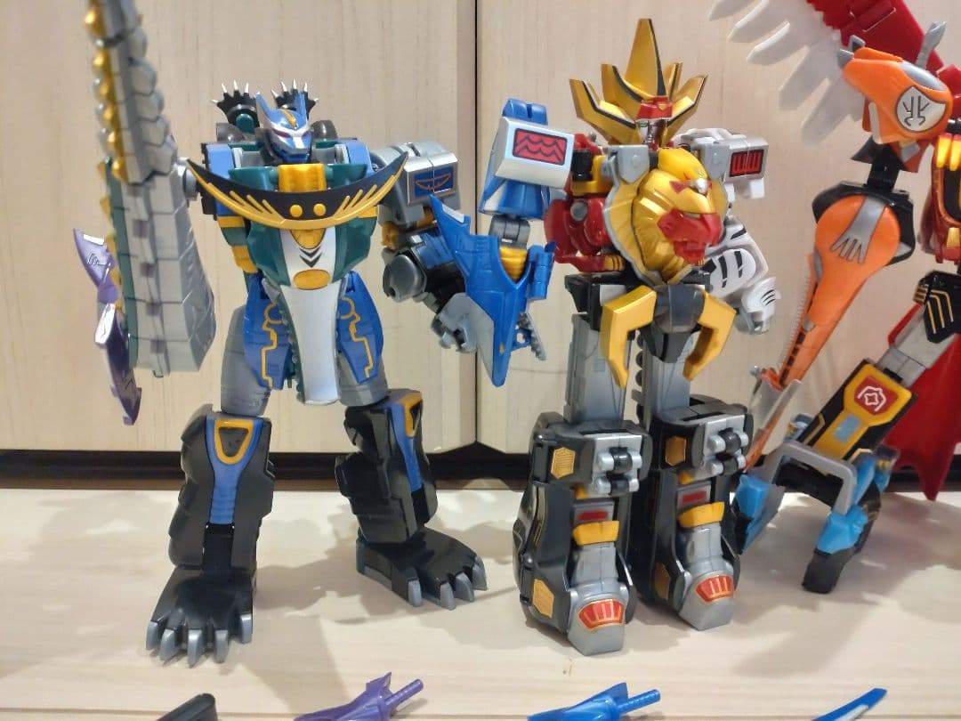 ガオレンジャー　ミニプラ　SMP ガオキング　ガオイカロス