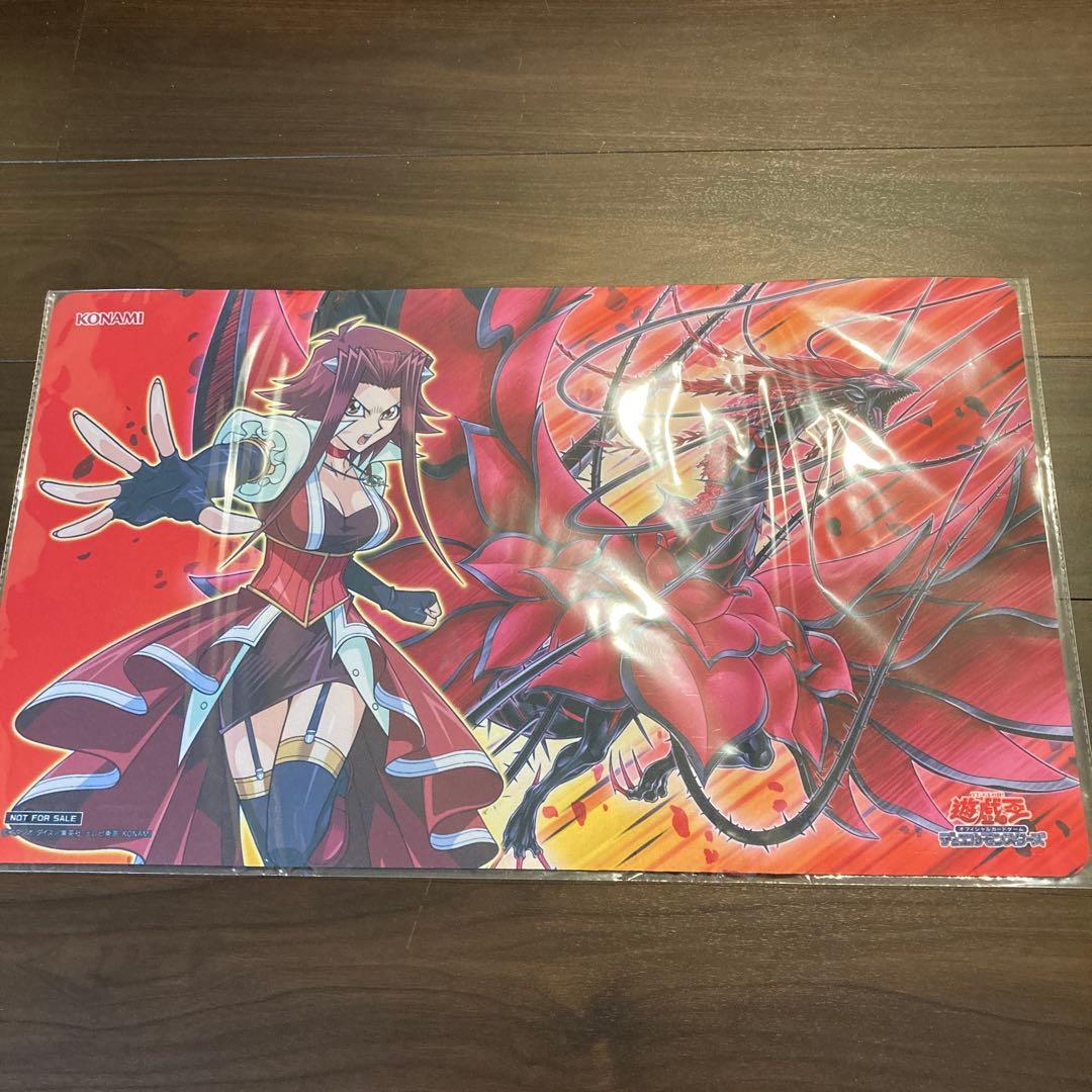 遊戯王 十六夜アキ プレイマット TSUTAYA