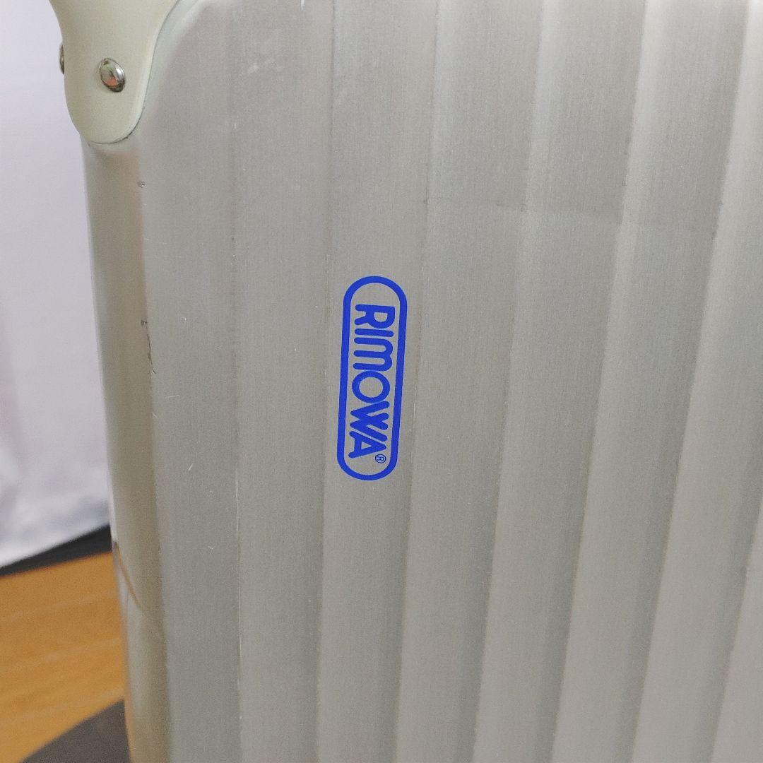 リモワ トパーズ 104L 4輪 青ロゴ アルミキャリーケース廃盤ヴィンテージ