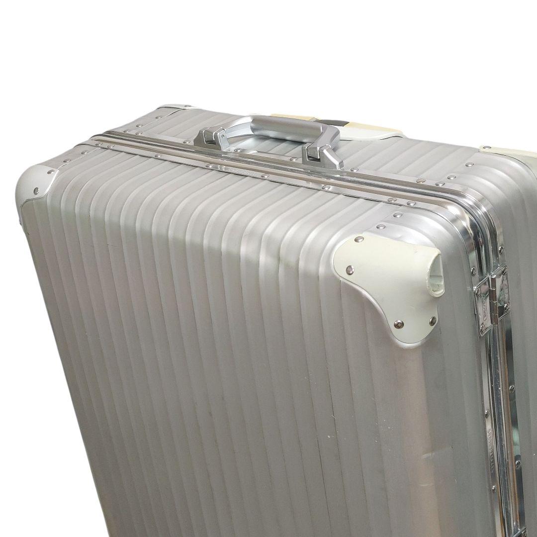 リモワ トパーズ 104L 4輪 青ロゴ アルミキャリーケース廃盤ヴィンテージ