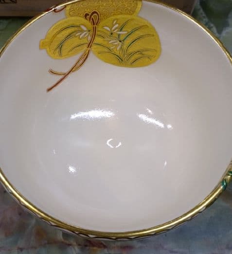 早い者勝ち！◇ 相模竜泉 | 色絵六瓢四君子画 茶碗 | 茶道具