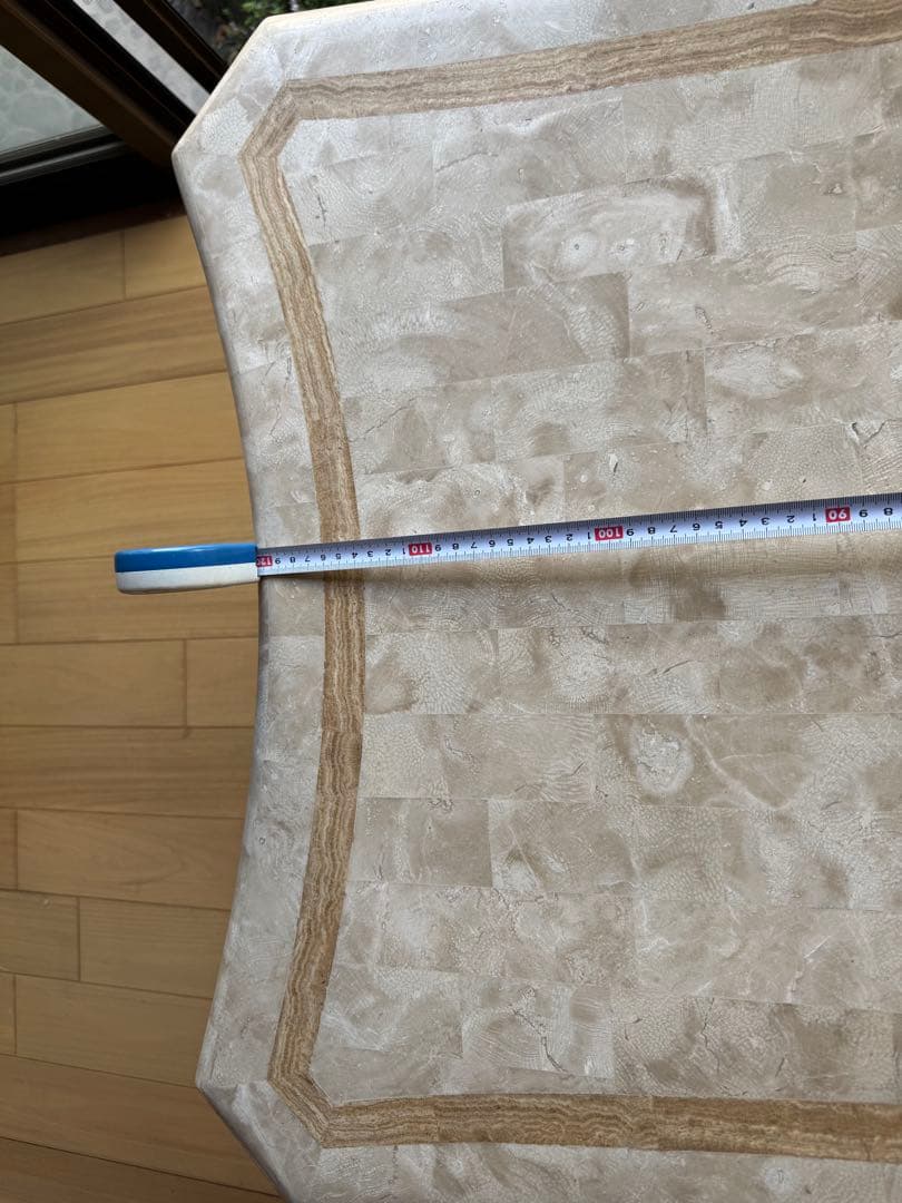 【専用】曲線デザイン 大理石テーブル