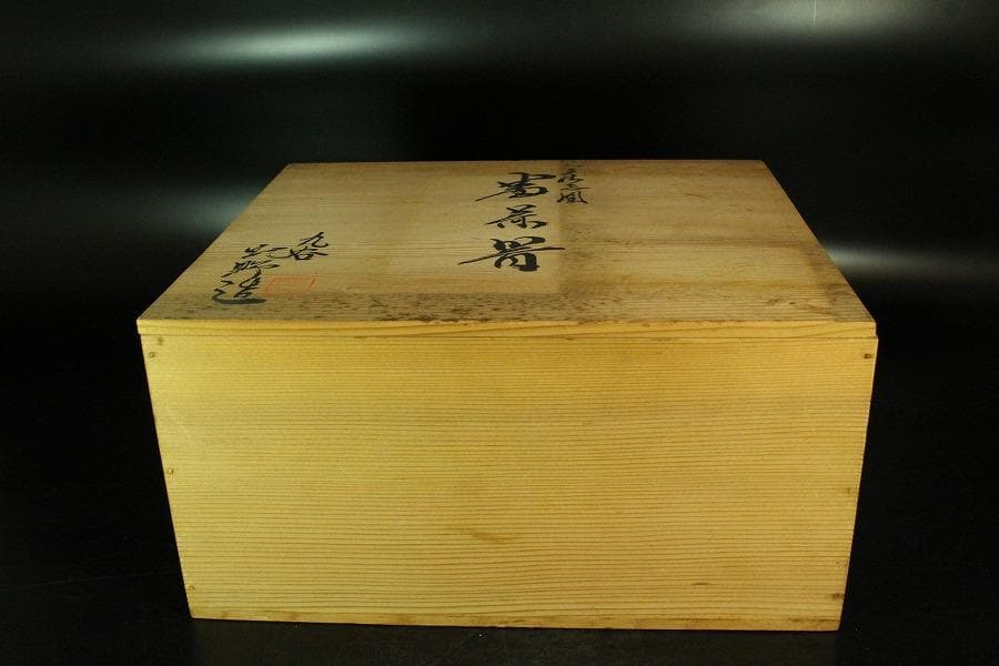 九谷 庄三写 煎茶器 揃い 未使用 共箱(K-XA904)