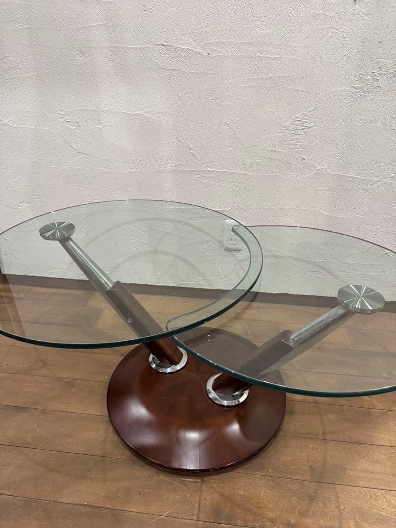 【NathAeal】ロナルド シュミット ガラステーブル