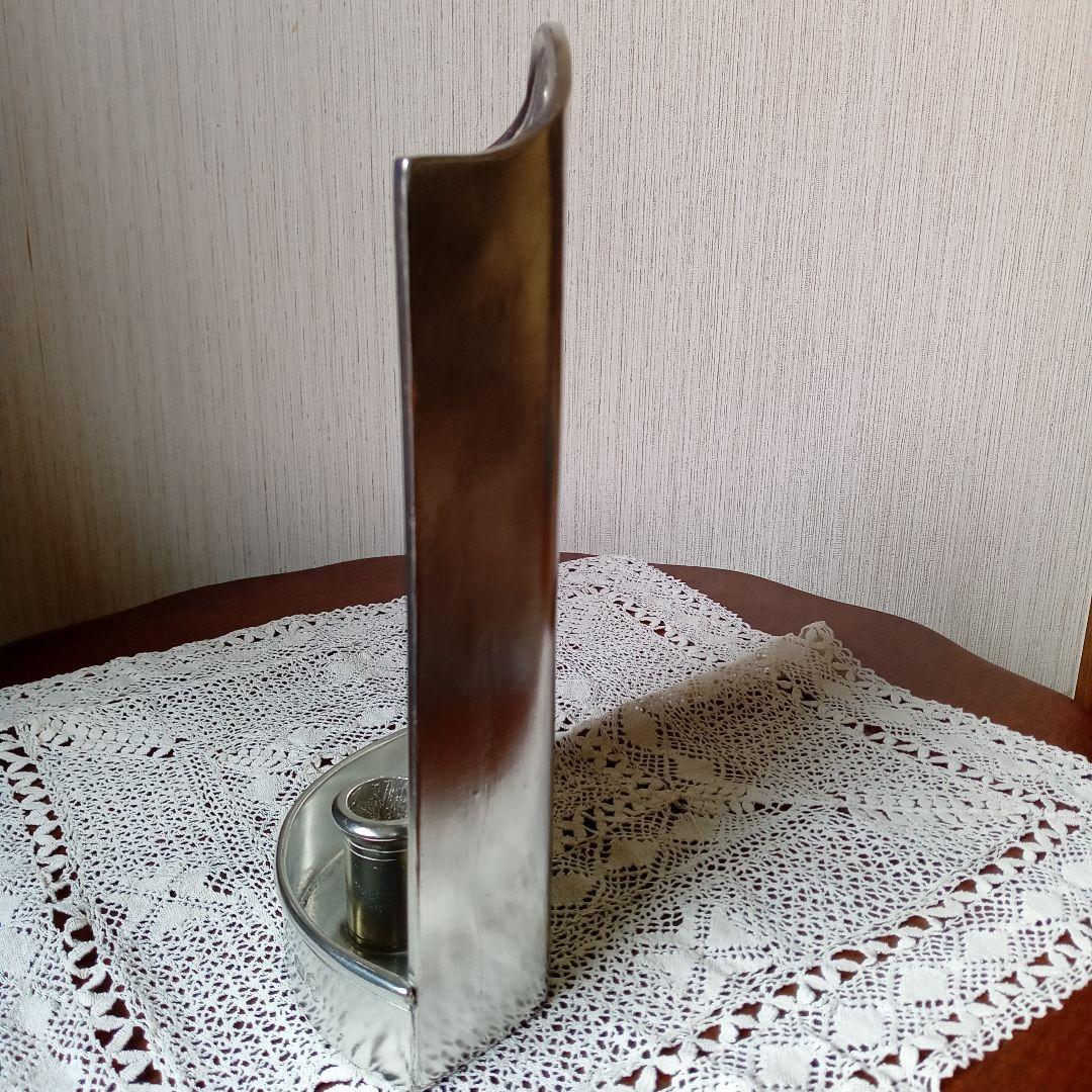 お値下げ！ノルウェー　トンスベルグ　ピューターキャンドルスタンド未使用品