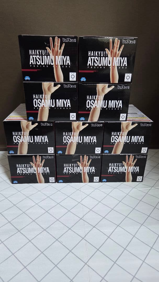 ハイキュー!!　ポージングフィギュア　宮治＆宮侑セット