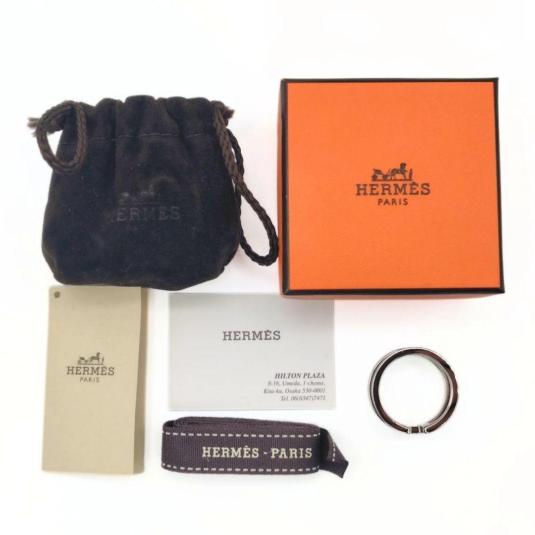 HERMES エルメス カレ90用 スカーフリング GP Hアンロン フランス