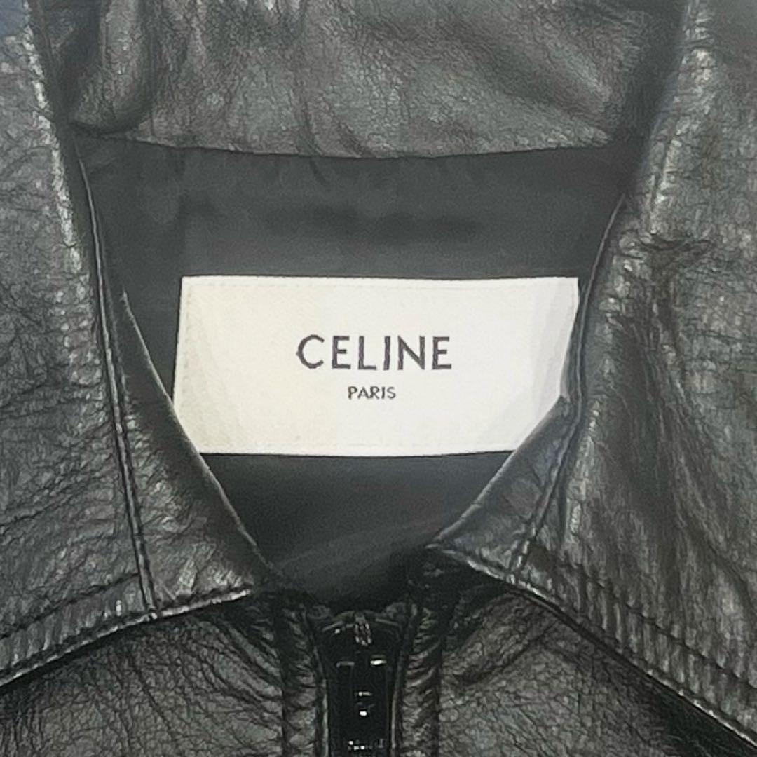 CELINE 23SS ブルゾン / ソフトラムスキン レザージャケット