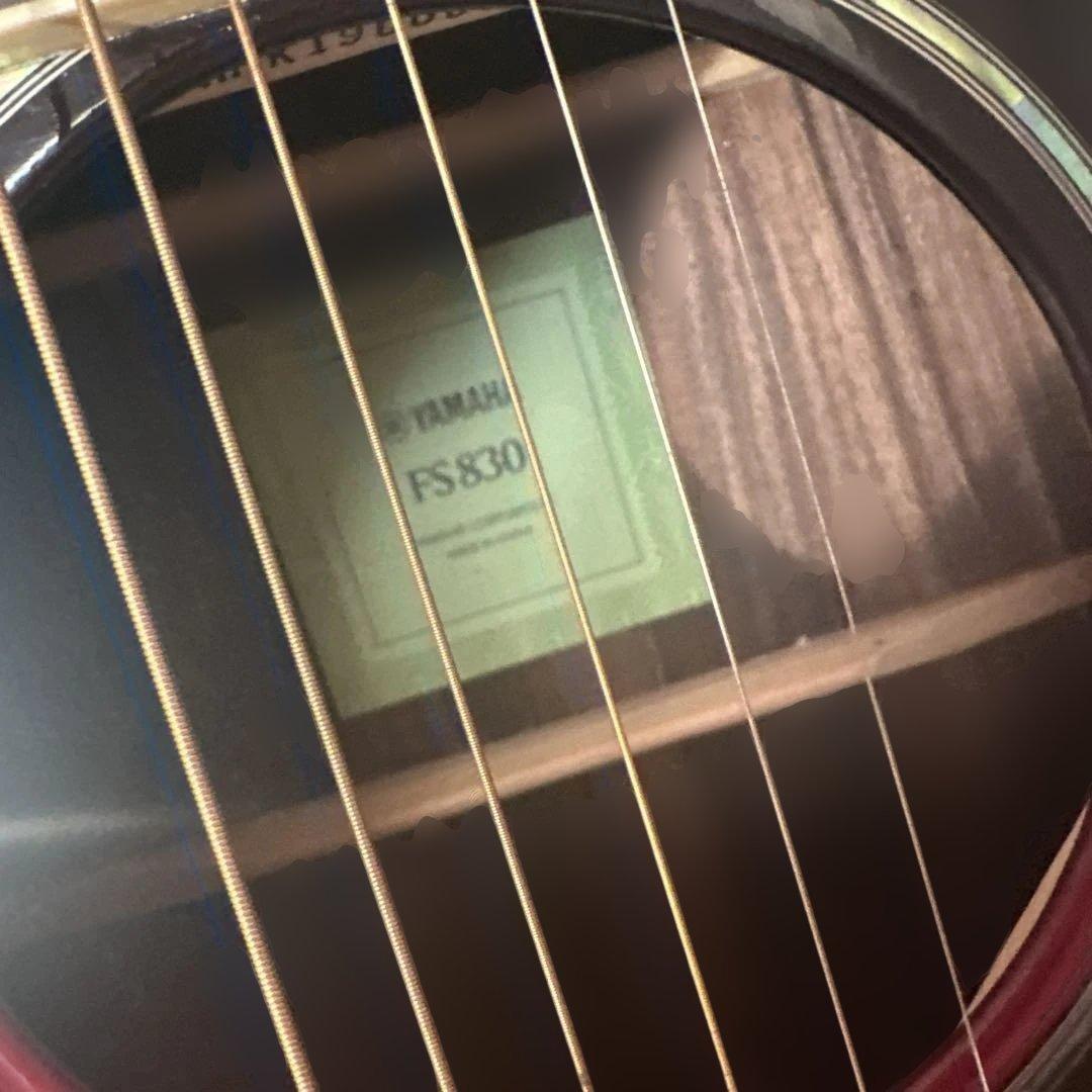 Yamaha FS830 アコースティックギター　DSR 12/15まで出品